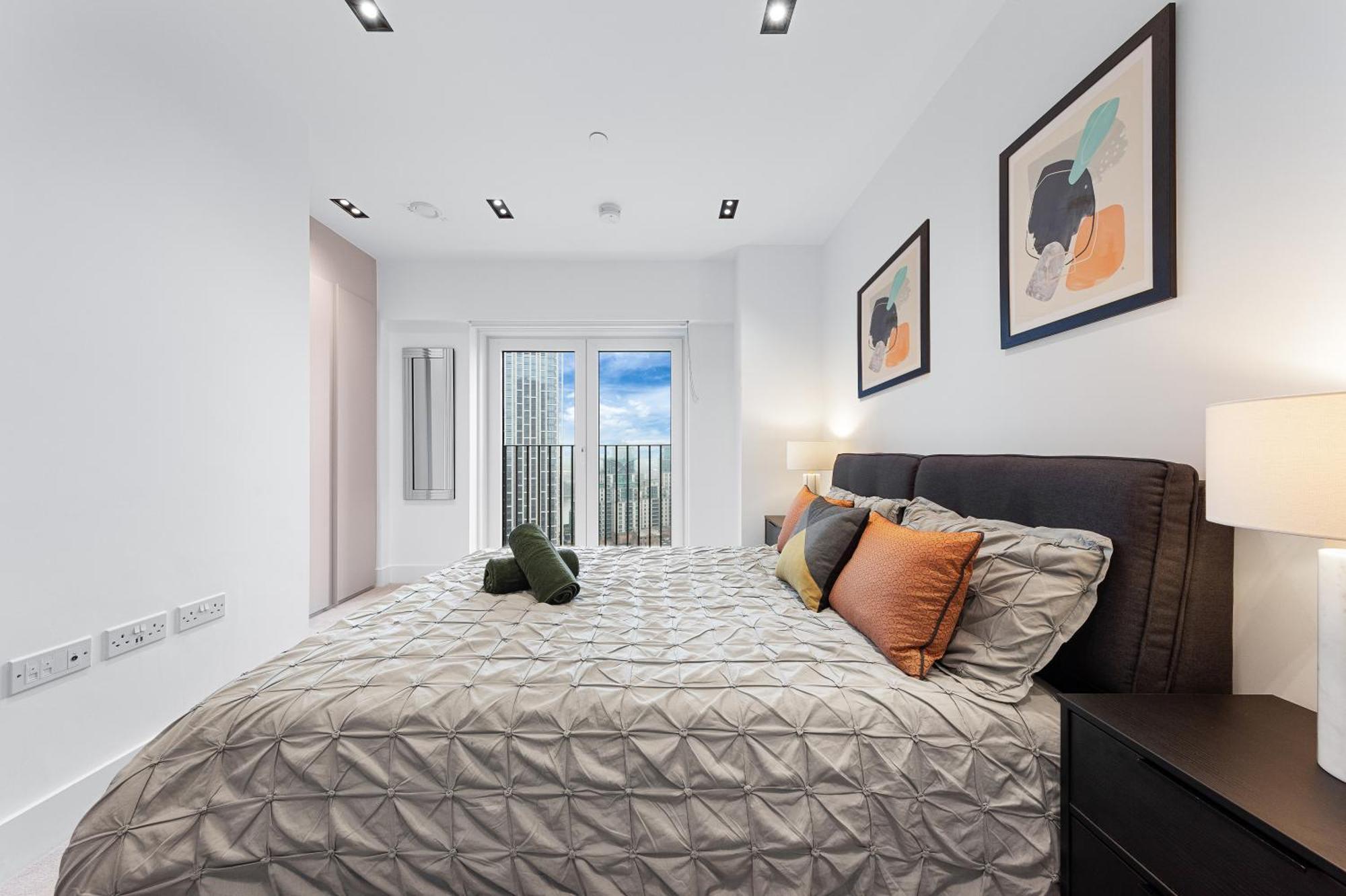 Heart Of Panoramic View 2 Bedroom Designer Luxury - Pool And Gym Access * Londra